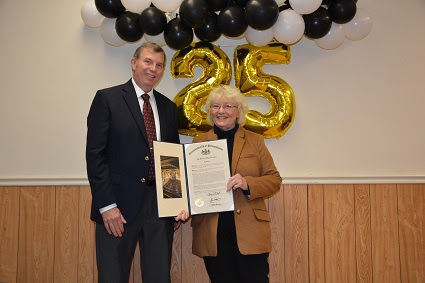 Rev. Ballard honored for 25 years of service